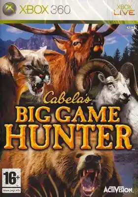 Cabelas Big Game Hunter 2008 (USA) box cover front